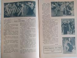 Hollywood Dünyası Haftalık Aktüalite Sinema Tiyatro Müzik ve Magazin Dergisi - 18 Aralık 1943 - Sayı:8 - Lana Turner - Joan Blondell - Cihat Kentmen - Holivut Dünyasının 1944 Yıllığı - Amerika Postası - Yeni Filmler - Gangster Johny - Bir yıldızın 24 saati - Joan Crawford - Judy Garland - İrene Dunn - Mae West - Hollywood Duymasın - 9 aşığı olan kadın - Bob Hope - Charles Laughton - Kay Francis - Nelson Eddy ve Rise Stewens - Ben güzel değilim bunu biliyor fakat bana vız gelir - Bette Davis - Holivut Duymasın - Charles Laughton - Seniha Işın - Fuhuş Yasak Amma... - Soyunma dansı numarası - ''Türk dostlarımızı selamlayalım'' - Türk Misafirleri memnun etmek için - Diana Levis - Bob Hope - Sinema Programları ve Film kritiklerimiz - Cihat Kentmen - Sabah Yıldızı - Zeki Cemal - Marjorie Woodworth - Joan Blondell - Biz bize - Barbara Stanwyck fotoğraf ve haberi - Tam Takım Dergi