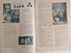 Hollywood Dünyası Haftalık Aktüalite Sinema Tiyatro Müzik ve Magazin Dergisi - 25 Aralık 1943 - Sayı:9 - Biz bize - Michael Morgan - Marlene Dietrich - Veronica Lake - Peride İnci - Veronica ve Kocası John Dettlie - Hollywood Duymasın! - Brian Aherne - Joan Fontaine- Dostum Şarlo 55 yaşında fakat Şarlo için yaş mevzu bahis olamaz- Amerika Postası - Metro-Goldwyn-Mayer Artist ailesi - Cihat Kentmen - Jean Gabin - İda Lupino - Yeni Filmler- Miss Sütlü Çikolatanın Titreme Dansı - Türkçeyi Unutan Türk Kadını - Parmak izlerimizi istiyorlar - Tabancalı Muhafızların Karşısında - Amerikalı Gazetecinin Kahkahaları - Marjorie Lord - Sinema Programları ve Film kritiklerimiz - Sabah Yıldızı - Zeki Cemal - Bizbize - Mary Martin fotoğraf ve haberi - Tam Takım Dergi