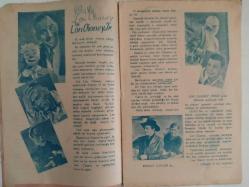 Hollywood Dünyası Haftalık Aktüalite Sinema Tiyatro Müzik ve Magazin Dergisi - 1 Ocak 1944 - Sayı:10 - Hedy Lamarr - Universalın yeni yıldızı Anne Gwyne - Robert Stack ile Texas filmini çevirmişlerdir - Baba Lon Chaney ve Lon Chaney JR. - Robert Taylor - Amerika Postası - Betty Grable Hollywood'un en iyi dansözleri - Veronica Lake - John Payne - Cesar Romero - Hollywood Duymasın!- Ann Sothern ve annes i - Mickey Rooney ve Ava Gardner - Yeni Filmler - Carole Landis - Victor Mature - Lann Wood - Gary Gooper - Anne Gynne - Grace Mc Donald - Mayoriedard - Rita Hayworth - Leslie Howard - Victor Mature - Duydunuz mu? - Amele Tulumlarının İçinden Neler Çıkıyor? - Melezlerin Güzelliği - Zenci Melezlerinin Burnu - Zenci Askerlerin Kabiliyeti - Ticaret Odasının Büyük Ziyafetinde - Elyse Knox - Ginger Rogers - Baba Lon Chaney - Sabah Yıldızı - Zeki Cemal - Bizbize - Mary Jardan fotoğraf ve haberi - Tam Takım Dergi