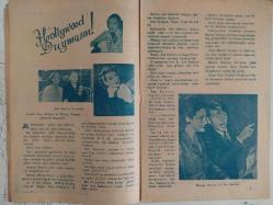 Hollywood Dünyası Haftalık Aktüalite Sinema Tiyatro Müzik ve Magazin Dergisi - 1 Ocak 1944 - Sayı:10 - Hedy Lamarr - Universalın yeni yıldızı Anne Gwyne - Robert Stack ile Texas filmini çevirmişlerdir - Baba Lon Chaney ve Lon Chaney JR. - Robert Taylor - Amerika Postası - Betty Grable Hollywood'un en iyi dansözleri - Veronica Lake - John Payne - Cesar Romero - Hollywood Duymasın!- Ann Sothern ve annes i - Mickey Rooney ve Ava Gardner - Yeni Filmler - Carole Landis - Victor Mature - Lann Wood - Gary Gooper - Anne Gynne - Grace Mc Donald - Mayoriedard - Rita Hayworth - Leslie Howard - Victor Mature - Duydunuz mu? - Amele Tulumlarının İçinden Neler Çıkıyor? - Melezlerin Güzelliği - Zenci Melezlerinin Burnu - Zenci Askerlerin Kabiliyeti - Ticaret Odasının Büyük Ziyafetinde - Elyse Knox - Ginger Rogers - Baba Lon Chaney - Sabah Yıldızı - Zeki Cemal - Bizbize - Mary Jardan fotoğraf ve haberi - Tam Takım Dergi