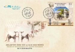 FDC.1012 2019 ARSLANTEPE ÖREN YERİ VE AÇIK HAVA MÜZESİ FDC