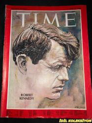 TIME - JUNE 14 , 1968 : THE WEEKLY NEWSMAGAZINE / 14 HAZİRAN 1968 / VINTAGE ENGLISH MAGAZINE / ROBERT KENNEDY / JEEP / KENNEDY WORKERS NEAR SHOOTING SCENE / 27 MINUTES ON JUNE 5-1968  A LIFE ON THE WAY TO DEATH / ROSE KENNEDY / KENNEDY CHILDREN AT ST. PATRICK'S REQUIEM / LEE RADZIWILL , RALPH ABERNATHY & JACKIE KENNEDY AT BIER / POLITICS & ASSASINATION / THE FUGITIVE 1968 / USS UNITED STATES STEEL INTERNATIONAL / NORTH VIET NAM'S TEAM : BO , THO & THUY / RANDOLPH CHURCHILL / WINNER VELASCO / ROLEX / DR. BAZILAUSKAS / CAMPARI / SAN FRANCISCO'S NATHAN HARE / FIAT / SCOTT & CHRISTIE / WESSELMANN EXHIBIT IN CHICAGO / OLITSKI'S CLOUDS OF MOONGLOW / AIR FRANCE CARGO / KENT