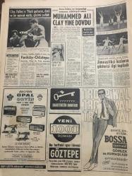 HÜRRİYET GAZETESİ 25 MART 1967 YIL :19 SAYI :6788--Değiştirme birliğini kontrol ettirmeyeceğiz --Bayram da arbede çıkan köyde 3 kişi öldü --Almanya da bir Türk arkadaşını öldürdü ---Belgrad ormanındaki veda partisi çılgınca geçti ---Demirel :Önce huzur sonra refah --Genelev de çalışan kadın yanarak öldü --İngiltere de ki Üniversiteler de seks ve zührevi hastalık arttı ---Clay ,Folley e hadi gelsene dedi bir yumruk vurdu gözünü patlattı --Muhammed Ali Clay Yine Dövdü --Feriköy -Göztepe --Jimnastikçi kızların gösterisi ilgi topladı --Kısır Yıldızlar : Para ve güzellik  şöhret hepsi onlarda  fakat anne olmanın saadetini bir türlü tatmadılar ---Kız kardeşine laf atan genci  öldürdü --Kayseri de tren yolu kapandı ---Pandomim ve Tiyatro gösterileri tertiplendi --Çavkaytar vefat etti --Milli Bisikletçiler Suriye ye Gitti--İsmail Kurt ,kulübüyle ihtilafa düştü --