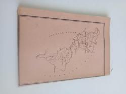 HARİTA METOD HARİTALI ÇİZGİSİZ DEFTER VİNTAGE