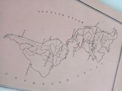 HARİTA METOD HARİTALI ÇİZGİSİZ DEFTER VİNTAGE