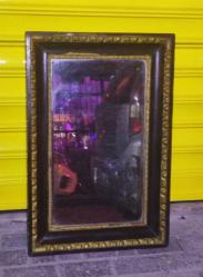 18469-ANTİKA EN AZ 100 YAŞINDA RUM TAŞ AYNA