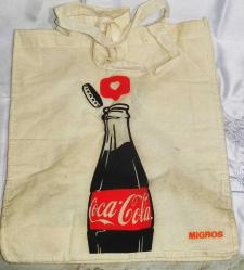 18463-COCO COLA ASKILI BEZ ÇANTA