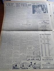 Cumhuriyet Gazetesi - 19 Mayıs 1954 - Onun İzinden Giderek Yazan Nadir Nadi Köşe Yazısı - 19 Mayıs Spor Ve Gençlik Bayramı - Adnan Menderes Kabinesinin Yeni Üyeleri - Çocuk Kral Ve Kraliçe Dün Akşam Seçildi - Kral Seçilen Vedat İrdelp - Kraliçe Seçilen Fatma Dural - Libyalılar Türkiye'yi İkinci Vatan Sayıyorlar - Fransa'da De Gaulle Yeniden Sahneye Çıkıyor Yazan Aydemir Balkan - Rusların Amerikalılara İade Ettikleri Gemiler Yazan Samih Sami - Müslüman Dünyasının Münevverleri Ve Atatürk Yazan Va Nü - Sigara Kalp Hastalıkları Da Yapıyor - Belediye Reisinin Odasında Çırılçıplak Soyunan Kadın - Burhan Felek Köşe Yazısı - Ses Sanatkarı Sabite Tur İle Gazino Arasında Çıkan İhtilaf- Bisikletle Dünya Turuna Çıkan Türk Genci Duygulu Antaç - Büyük Adli Hatalar Çeviren Mazhar Kunt Yazı Dizisi - Ay Dünyaya Radyo İşaretleriyle Haberler Mi Gönderiyor - Gripin - Profesör Nümbüs'ün Maceraları Çizgi Roman
