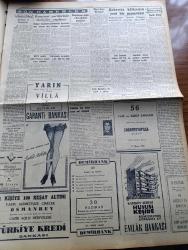 Cumhuriyet Gazetesi - 16 Mayıs 1954 - Yeni Kabine Üyeleri Salı Günü Belli Olacak - Adliye Çalışma Ve Ulaştırma Bakanlarının Değişeceği Ankara'da Israrla Söyleniyor - Devlet Kim Yazan Nadir Nadi Köşe Yazısı - Yeni Futbol Federasyonu Teşekkül Etti - Adalet Galatasaray'ı 4 1 Mağlup Etti - Türk Bulgar Sınırında Dün Akşamki Hadise - İstanbul'da Şeker Darlığı Dün De Devam Etti - Ordinaryüs Profesör Esad Arsebük Vefat Etti - İnce Memed Yazan Yaşar Kemal Yazı Dizisi - Fidanlık Yazan Hasan Ali Yücel Köşe Yazısı - İstanbul'a 100.000 Kişi Alacak Stadyum - Komünist Partilerinde Tasfiyeler Yapılıyor - Fenerbahçe Bugün Vefa İle Karşılaşıyor - Büyük Adli Hatalar Çeviren Mazhar Kunt Yazı Dizisi - Belgin Doruk Puro Tuvalet Sabunu Kullanıyorum Diyor - Sarayların Aşk İlahesi Desiree Yazan Anne Marie Selinko Yazı Dizisi - Gripin - Turyağ - Havilland Krem