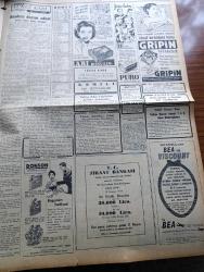 Cumhuriyet Gazetesi - 12 Mayıs 1954 - Bari Sen Yap Yazan Nadir Nadi Köşe Yazısı - Millet Meclisinin İlk İçtimai İçin Hazırlık - Halk Partisi Kurultayı Eylül İçinde Toplanacak - Çocuk Kral Ve Kraliçe Acaba Kimler Olacak - Sait Faik Abasıyanık Evvelki Gece Vefat Etti - Hindiçini'de Komünist Taarruzu Bekleniyor - Boğazda Asma Köprü - Demirperde Gerisinde Kızılların Korkusu - İnce Memed Yazan Yaşar Kemal Yazı Dizisi - Sovyet Rusya'da Çok Mühim Bir Röportaj Yazan Marshall Mac Duffie Yazı Dizisi - Macaristan'da Komünist Lider Rakosi'nin Portreleri Bütün Resmi Binalardan Kaldırıldı - Suriye'de Edip Çiçekli Devri Gazeteleri Tasfiye Ediliyor - Amerika'da McCarthy Aleyhinde Kampanya - Said Faik Abasıyanık'ın Bir Hikayesi Sivri Ada Geceleri - Büyük Adli Hatalar Çeviren Mazhar Kunt Yazı Dizisi - Tarihte Çapkın Kadınlar 1 Çariçe Katerina Derleyen Hamdi Varoğlu Yazı Dizisi - Sarayların Aşk İlahesi Desiree Yazan Anne Marie Selinko Yazı Dizisi - 1953 1954 Yunus Nadi Mükafatı En Güzel Hikaye