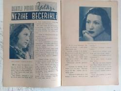 Hollywood Dünyası Haftalık Aktüalite Sinema Tiyatro Müzik ve Magazin Dergisi - 15 Nisan 1944 - Sayı:23 - Yeni yıldızlardan Dolores Moran - Lana Turner - Dertli Pınar'ın yıldızı Nezihe Becerikli - Greer Garson - Madam Curie - Parlayan bir yıldız - Kahraman Aşık - Errol Flynn - Yemeğe Gelen Adam - Carole Landis - Anne Shirley - Gary Cooper - Amerika Postası Dedikodulu Haberler - Award Akademisinin 1943 Mükafatlarını kimler kazandı? - Yıldız Olmak isteyen şarklı dilberler - Naya Grecia'nın Macerası - Lisette Vera - Katya Pohl - Ekranın Yeni Çiftleri - Gary Cooper - Ray Milland - Betty Field fotoğraf ve haberi - Tam Takım Dergi