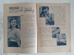 Hollywood Dünyası Haftalık Aktüalite Sinema Tiyatro Müzik ve Magazin Dergisi - 15 Nisan 1944 - Sayı:23 - Yeni yıldızlardan Dolores Moran - Lana Turner - Dertli Pınar'ın yıldızı Nezihe Becerikli - Greer Garson - Madam Curie - Parlayan bir yıldız - Kahraman Aşık - Errol Flynn - Yemeğe Gelen Adam - Carole Landis - Anne Shirley - Gary Cooper - Amerika Postası Dedikodulu Haberler - Award Akademisinin 1943 Mükafatlarını kimler kazandı? - Yıldız Olmak isteyen şarklı dilberler - Naya Grecia'nın Macerası - Lisette Vera - Katya Pohl - Ekranın Yeni Çiftleri - Gary Cooper - Ray Milland - Betty Field fotoğraf ve haberi - Tam Takım Dergi