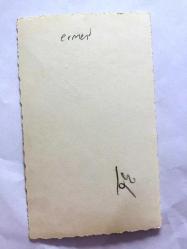 Erzincan Doğumlu Osmanlı Ermenisi ve Türk Ermeni Yazar Hagop Mıntzuri'nin (Hagop Demirciyan) Orijinal Fotoğrafı - 13 x 8 cm Ebadında, Siyah & Beyaz -  Hagop Mıntzuri' Kürsüde Konuşma Yaparken Çekilmiş Bir Fotoğraf