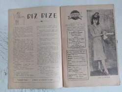 Hollywood Dünyası Haftalık Aktüalite Sinema Tiyatro Müzik ve Magazin Dergisi - 22 Nisan 1944 - Sayı:24 - James Stewart - İda Lupino - Rüzgar Gibi Geçti - Vivien Leigh - Louise Beavers - Simone Renant - Makyaj kralımız - Talat Artemel - Bob Hope - Victor Mature - Century Fox - Victor Maiure - Robert Montgomery - Joan Crawford - Model - Sevimli yıldız Ann Sheridan - Taksi Kızlar - Naya Grecia - Bir Paris Hatırası - Abidin Dav'er'in hatıraları - Kadınlara İnanamam - Simone Renant - İda Lupino - Victor Mature'nin Hayatı - Merie Oberon fotoğraf ve haberi - Tam Takım Dergi