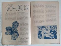 Hollywood Dünyası Haftalık Aktüalite Sinema Tiyatro Müzik ve Magazin Dergisi - 27 Mayıs 1944 - Sayı:29 - MGM artistlerinden Clark Gable'e aittir - Ginger Rogers - Dinleyecek Kulak Arıyorum - George Brent - Merle Oberon - Namzetler - Van Johnson - John Craven - Sonny Tuts - Robert Walker - Helmut Dantine - Turhan Bey - Pierre Aumont - Petervan Eych - Gordon Cameron Jackson - İzinliler - Tyrone Power - Anna Bella - Adolf Wohlbruck - Carry Grant - Ann Sheridan - Robert Cummings - Lew Ayres - İspanyol barı El Chico - El Chico'da Küçük Bir Macera - Bu esrarengiz kadın casus mıydı? - Gece klüplerinin hususiyetleri - New York gece kulüplerinden Copacabana'nın en güzel artisti Lucille Bremer - İda Lupino - Amerika Postası - Dedikodulu Haberler - Müsabakamızın Neticesi ve kazanan okuyucularımız - Teğmen James Stewart ile yüzbaşı Clark Gable bir hasbihal anında - William Povell ve Hedy Lamarr fotoğraf ve haberi - Tam Takım Dergi