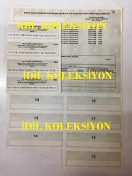 Türkiye Finans Tarihi - NET Holding Anonim Şirketi, 1 Hisse, 50.000 Türk Lirası - 07.06.1989 Sermaye Tescil Tarihli - 1. Tertip Hisse Senedi - 30 x 21 cm Ebadında - Orijinal Belge