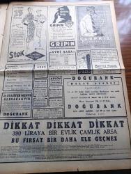 Cumhuriyet Gazetesi - 5 Mayıs 1954 - İki Tebliğ Yazan Nadir Nadi Köşe Yazısı - CHP Dün Teşkilatına Bir Tamim Yayınladı - Belgrad Avrupa Müdafaa Camiasına Katılmak İstiyor - Seçimin Heyecanlı Havası Zail Oluyor - Amerikan İntibaları 7 İstanbul Boğazına Köprü Mü Tünel Mi Yapacaksınız Yazan Ömer Sami Coşar Yazı Dizisi - Cumhurbaşkanı Celal Bayar'a Hakaret Eden Mehmed Özdemir Evliyazadenin Duruşması - Topkapı Sarayında Lale Bahçesi İhya Edildi - İnce Memed Yazan Yaşar Kemal Yazı Dizisi - Amerika ile İsrail Arasında Gerginlik - Frengiye Karşı Aşı Aranıyor - Burhan Felek Köşe Yazısı - Galatasaray Kampa Çekildi - Dünya Kupasına İştirak Futbolcuları - Büyük Adli Hatalar Çeviren Mazhar Kunt Yazı Dizisi - Paris Enternasyonal Tenis Turnuvası - Prenses Margaret Hakkında Çıkarılan Altı Dedikodu - Sarayların Aşk İlahesi Desiree Yazan Anne Marie Selinko Yazı Dizisi - Gripin - Doğubank - Hakiki Frigidaire Buzdolabı - Mobilgas - Odeon Mağazaları - Krem Pertev - Kıbrıs Karması İsrail'e Gitti