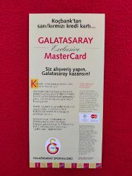 Galatasaray Koçbank Kredi Kartı Broşürü - Mastercard - 1997