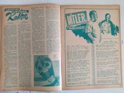 Çiçek Haftalık Aktüalite Sinema Tiyatro Müzik ve Magazin Dergisi - 10 Nisan 1952 - Sayı:4 - Linda Darnell - Joe F. Brown - Dalyan Boylu Kadın - Refik Halid Karay - Görüşler - Bana Kalırsa... - Erkeklerin iç yüzü - Osman Nihad - İdeal Vücut - Destine Emre - Arap İhtilalcileri arasında İngiliz Kemal - Kadınlık gururu - Hümaşah Hiçan - Orhan Özkey - Hayatımı kurtaran kobra - Mark Bryant - Hitler Tımarhanede - Necdet Rüştü Efe - Kimi sevdiğini söyle, sana seni anlatayım - Orhan Elmas - Haftanın en güzel filmleri - Saraylara ait müthiş ifşaat - Haluk Cemal Beydreşman - Müzeyyen Senar - Sadettin Işık - Lale Ali - Cahit Irgat - Orhan Elmas - Yakın şarkta beyaz kadın ticareti - Sahne ve perdemizin mesut çifti - Perihan ve Suavi Tedü - Kamara penceresinde ölüm - Baynard Kendrick - June Haver - Kadınlık Gururu - Bulmaca - Hitler tımarhanede - Aşk ve memleket romanı - Dağbaşı - Ali Kemal Meram - Dünyadaki garip hadiseler - Okuyucularla başbaşa - Aşk ve izdivaç - Muzaffer Tema -Tam Takım Dergi