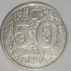 TÜRKİYE 2000  50 BİN LİRA
