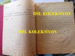 Osmanlı  / Türkiye Eğitim Tarihi - Osmanlıca - Aksaray Mahmudiye Mektebi 5. Sınıf Tahrir Dersleri Osmanlıca Yazma Öğrenci Defteri, Lebaleb Dolu, 68 Sayfa - 20 x 15 cm EBADINDA - Osmanlı Dönemi Ders Defteri, Orijinal, Dönemine Aittir