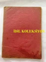 Osmanlı  / Türkiye Eğitim Tarihi - Osmanlıca - Aksaray Mahmudiye Mektebi 5. Sınıf Tahrir Dersleri Osmanlıca Yazma Öğrenci Defteri, Lebaleb Dolu, 68 Sayfa - 20 x 15 cm EBADINDA - Osmanlı Dönemi Ders Defteri, Orijinal, Dönemine Aittir