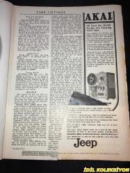 TIME - JUNE 14 , 1968 : THE WEEKLY NEWSMAGAZINE / 14 HAZİRAN 1968 / VINTAGE ENGLISH MAGAZINE / ROBERT KENNEDY / JEEP / KENNEDY WORKERS NEAR SHOOTING SCENE / 27 MINUTES ON JUNE 5-1968  A LIFE ON THE WAY TO DEATH / ROSE KENNEDY / KENNEDY CHILDREN AT ST. PATRICK'S REQUIEM / LEE RADZIWILL , RALPH ABERNATHY & JACKIE KENNEDY AT BIER / POLITICS & ASSASINATION / THE FUGITIVE 1968 / USS UNITED STATES STEEL INTERNATIONAL / NORTH VIET NAM'S TEAM : BO , THO & THUY / RANDOLPH CHURCHILL / WINNER VELASCO / ROLEX / DR. BAZILAUSKAS / CAMPARI / SAN FRANCISCO'S NATHAN HARE / FIAT / SCOTT & CHRISTIE / WESSELMANN EXHIBIT IN CHICAGO / OLITSKI'S CLOUDS OF MOONGLOW / AIR FRANCE CARGO / KENT (İLK SAYFASINDA KÜÇÜK BİR YIRTILMA MEVCUT)