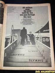 TIME - JUNE 14 , 1968 : THE WEEKLY NEWSMAGAZINE / 14 HAZİRAN 1968 / VINTAGE ENGLISH MAGAZINE / ROBERT KENNEDY / JEEP / KENNEDY WORKERS NEAR SHOOTING SCENE / 27 MINUTES ON JUNE 5-1968  A LIFE ON THE WAY TO DEATH / ROSE KENNEDY / KENNEDY CHILDREN AT ST. PATRICK'S REQUIEM / LEE RADZIWILL , RALPH ABERNATHY & JACKIE KENNEDY AT BIER / POLITICS & ASSASINATION / THE FUGITIVE 1968 / USS UNITED STATES STEEL INTERNATIONAL / NORTH VIET NAM'S TEAM : BO , THO & THUY / RANDOLPH CHURCHILL / WINNER VELASCO / ROLEX / DR. BAZILAUSKAS / CAMPARI / SAN FRANCISCO'S NATHAN HARE / FIAT / SCOTT & CHRISTIE / WESSELMANN EXHIBIT IN CHICAGO / OLITSKI'S CLOUDS OF MOONGLOW / AIR FRANCE CARGO / KENT (İLK SAYFASINDA KÜÇÜK BİR YIRTILMA MEVCUT)