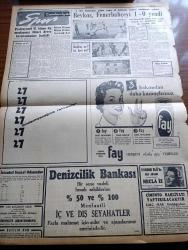 Cumhuriyet Gazetesi - 3 Şubat 1957 - Şeker İçin Soru Fethi Çelikbaş Meclise 11  Suallik Bir Önerge Verdi - Kar Fırtınası Yüzünden Dün 6 Uçak Kazası Oldu - Kıbrıs'ta Dün 5 Türk Polisi Yaralandı - Eisenhower İle Kral Suud'un Görüşmelerine Ara Verildi - Ürdün Kralı Komünizmi Takbih Etti -  Kasım Güleğe Sorulan 3 Mühim Sual Ve Onun Cevapları - Başbakan Adnan Menderes'in Libya Ziyaretine Dair Neşredilen Müşterek Tebliğ - Alaaddin Tiridoğlu Cumhuriyetçi Millet Partisi'ne Girdi - Despot Yazan Reşat Enis Yazı Dizisi - İdam Sehpasında Can Veren Devletliler Derleyen Cemaleddin Saraçoğlu Yazı Dizisi - Unkapanında 800 Dükkan İnşa Edilecek - Haftanın Şakaları Yazan Burhan Felek - Zihin Sporları - Resimli Romanımız Zırhlı Haydud Çeviren Mazhar Kunt Yazı Dizisi - Akademik Kariyer Meselesi - Batı Trakya'da Arapça Tedrisat Yapan Mektepler - İdam Mahkumu Chessman Tekrar Yüksek Mahkemeye Başvuracak - Beykoz Fenerbahçe'yi 1 0 Yendi - Necla İz Kordon Blö'de - Bugün Çetin Maç Beşiktaş Mı İstanbulspor Mu