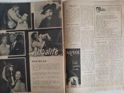 Yıldız Haftalık Aktüalite Sinema Tiyatro Müzik ve Magazin Dergisi - 12 Temmuz 1952 - Sayı:81 - Rüçhan Çamay - Dert Ortağı - Gelişi Güzel - Role göre adam bulmak! - Haftanın Filmleri - Vehbi Belgil - Yeni artist arama işi... - Ev Adresleri - Bizden Haber - ''Kubilay'' filmi tamamlandı - Fatma Bilgen Yunanistan'a gidip döndü - Orhan Ercin'in bir tekzibi - Ayhan Işık'ın Cihan Işık'la bir akrabalığı yok - Görünmeyen Adam Haremde - Sezer Sezin - Kenan Artun gizlice evlendiler-  Türkan Türker - Belgin Doruk - Yıldız müsabakasını kazandıktan sonra üç filmde oynadı - Dale Robertson baba oldu! - İtalyanların Oscar'ı ''Gümüş Kurdele'' - Lana Turner uslanıyor! - Sahire Sağman - Aktüalite - Resimler - Maria Rökk - İngrid Bergman - Aşk yaş tanımaz - Joan Evans - Kirby Wetherly - Trinidad maceraları - Haftanın Yerli Filmi ''Onu ben öldürdüm!''- Julia Adams portre - Ben oradaydım - Görünmeyen Adam - Role Adam - Aşk yaş tanımaz - Dale Robertson - Vivien Leigh - Laurence Olivier - Tam Takım Dergi