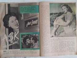 Yıldız Haftalık Aktüalite Sinema Tiyatro Müzik ve Magazin Dergisi - 12 Temmuz 1952 - Sayı:81 - Rüçhan Çamay - Dert Ortağı - Gelişi Güzel - Role göre adam bulmak! - Haftanın Filmleri - Vehbi Belgil - Yeni artist arama işi... - Ev Adresleri - Bizden Haber - ''Kubilay'' filmi tamamlandı - Fatma Bilgen Yunanistan'a gidip döndü - Orhan Ercin'in bir tekzibi - Ayhan Işık'ın Cihan Işık'la bir akrabalığı yok - Görünmeyen Adam Haremde - Sezer Sezin - Kenan Artun gizlice evlendiler-  Türkan Türker - Belgin Doruk - Yıldız müsabakasını kazandıktan sonra üç filmde oynadı - Dale Robertson baba oldu! - İtalyanların Oscar'ı ''Gümüş Kurdele'' - Lana Turner uslanıyor! - Sahire Sağman - Aktüalite - Resimler - Maria Rökk - İngrid Bergman - Aşk yaş tanımaz - Joan Evans - Kirby Wetherly - Trinidad maceraları - Haftanın Yerli Filmi ''Onu ben öldürdüm!''- Julia Adams portre - Ben oradaydım - Görünmeyen Adam - Role Adam - Aşk yaş tanımaz - Dale Robertson - Vivien Leigh - Laurence Olivier - Tam Takım Dergi