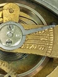 Antika 1800'ler Tırnak Basmalı Büyük Cep Saati