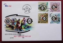 FDC.833 2014 ALTAY SPOR KULÜBÜNÜN 100.YILI  FDC