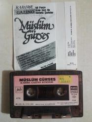 MÜSLÜM GÜRSES KAHİRE GAZİNO KONSERİ KAĞIT BASKI