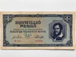 Macaristan-1,000,000 Pengo -1945-ÇT-