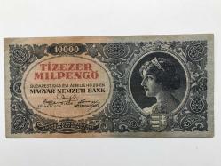Macaristan-10,000 Pengo -1945-ÇT-