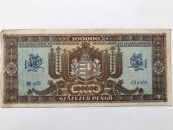 Macaristan-10,000 Pengo -1945-ÇT-