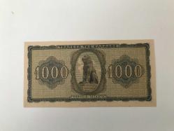 Yunanistan-1,000 Drachmai-1942-Çok Çok Temiz-
