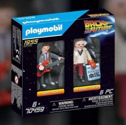 Geleceğe Dönüş-Back To The Future Playmobil 1955 Edition Mini Figür
