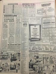 HÜRRİYET GAZETESİ 16 KASIM 1965 YIL :18 SAYI :6304--Çiftçiye açılan kredi miktarı arttırılıyor --Motoru yanan THY uçağında 49 kişi ölüm tehlikesi atlattı ---İngilizce öğretmeni ,işçi olarak Almanya ya gitti ---İngiltere 50 milyon lira kredi teklif etti ---Kalbine saplanan bıçak ile Bayındır dan İzmir e getirilen genç kurtarıldı ---Hafta da 16 saat eğe yapan kızların elleri nasır bağladı --İki eşkiya bir turist  çifti kurşun yağmuruna tuttu ---Doğum kontrol ilaç  ve araçlarını kullanan 7 bin kadından ancak 5 i gebe kaldı ---35 liraya aldığı taklit broş çalınmış mal çıkınca mahkemelik oldu --Moskova -Pekin arasında anlaşmazlık genişliyor ---Kuraklık yüzünden Van Gölü nün suları 8 metre çekildi --Bir Alman çifti Bodrum dan aldıkları merkeple Dünya turuna çıkıyor ---Futbolculara para cezası ---Beşiktaş ı kolay kolay tutamazlar --Clay artık konuşmuyor --Patterson ,koca ayıdan çok daha iyi bir boksör ---Ulaştırma Bakanı Kadro değil  zihniyet değiştireceğiz dedi ---