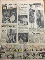 HÜRRİYET GAZETESİ 16 KASIM 1965 YIL :18 SAYI :6304--Çiftçiye açılan kredi miktarı arttırılıyor --Motoru yanan THY uçağında 49 kişi ölüm tehlikesi atlattı ---İngilizce öğretmeni ,işçi olarak Almanya ya gitti ---İngiltere 50 milyon lira kredi teklif etti ---Kalbine saplanan bıçak ile Bayındır dan İzmir e getirilen genç kurtarıldı ---Hafta da 16 saat eğe yapan kızların elleri nasır bağladı --İki eşkiya bir turist  çifti kurşun yağmuruna tuttu ---Doğum kontrol ilaç  ve araçlarını kullanan 7 bin kadından ancak 5 i gebe kaldı ---35 liraya aldığı taklit broş çalınmış mal çıkınca mahkemelik oldu --Moskova -Pekin arasında anlaşmazlık genişliyor ---Kuraklık yüzünden Van Gölü nün suları 8 metre çekildi --Bir Alman çifti Bodrum dan aldıkları merkeple Dünya turuna çıkıyor ---Futbolculara para cezası ---Beşiktaş ı kolay kolay tutamazlar --Clay artık konuşmuyor --Patterson ,koca ayıdan çok daha iyi bir boksör ---Ulaştırma Bakanı Kadro değil  zihniyet değiştireceğiz dedi ---