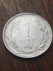 1 lira - 1974