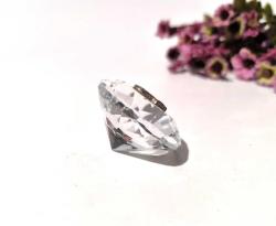 Atatürk Cam Kağıt Ağırlığı - Cam biblo - Türk Bayrak atatürk Biblo