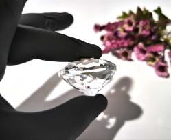 Atatürk Cam Kağıt Ağırlığı - Cam biblo - Türk Bayrak atatürk Biblo