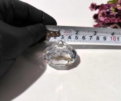 Atatürk Cam Kağıt Ağırlığı - Cam biblo - Türk Bayrak atatürk Biblo