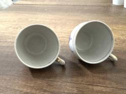 Eski Türk Kahve Fincanı - Eski Desenli Fincan