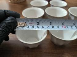 Eski Fincan - 8 Adet Kulpsuz Fincan - Türk Kahve Fincanı