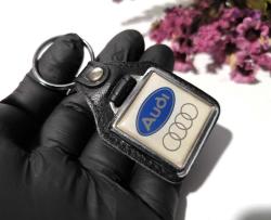 Eskilerden Audi Metal - Deri Anahtarlık