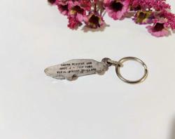 Peugeot 605 Metal Anahtarlık - Eskilerden Aslan Logo Peugeot Anahtarlık