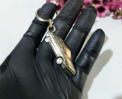 Peugeot 605 Metal Anahtarlık - Eskilerden Aslan Logo Peugeot Anahtarlık